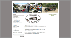 Desktop Screenshot of oldtimerclubderkempen.be