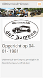 Mobile Screenshot of oldtimerclubderkempen.be